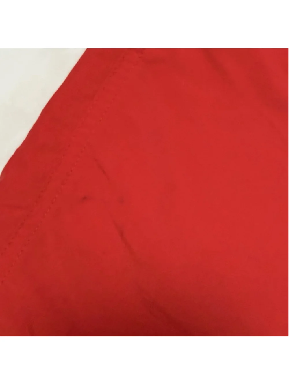 Orlebar Brown Bulldog Swim Trunks Mens 36 Adjustable Red 5” Inseam *SPOTS*